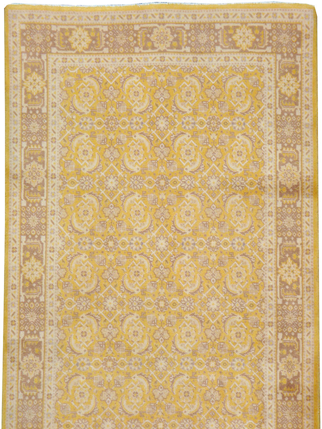Vintage Persian Tabriz Long Runner, No.13269 - Gsblank