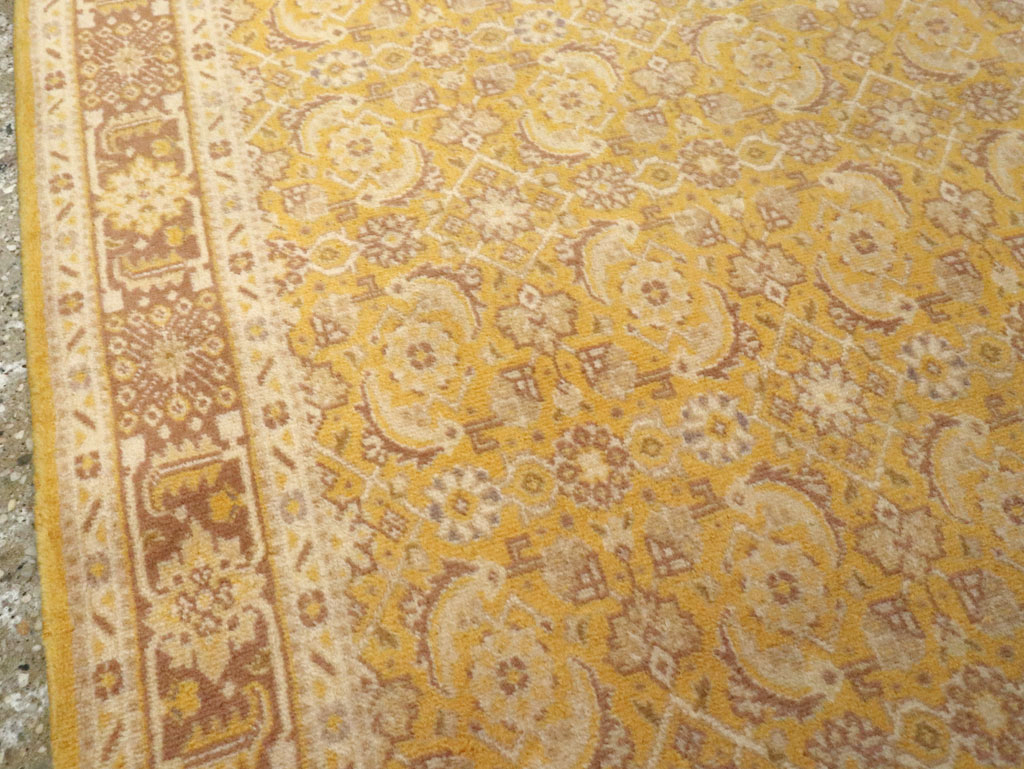Vintage Persian Tabriz Long Runner, No.13269 - Gsblank