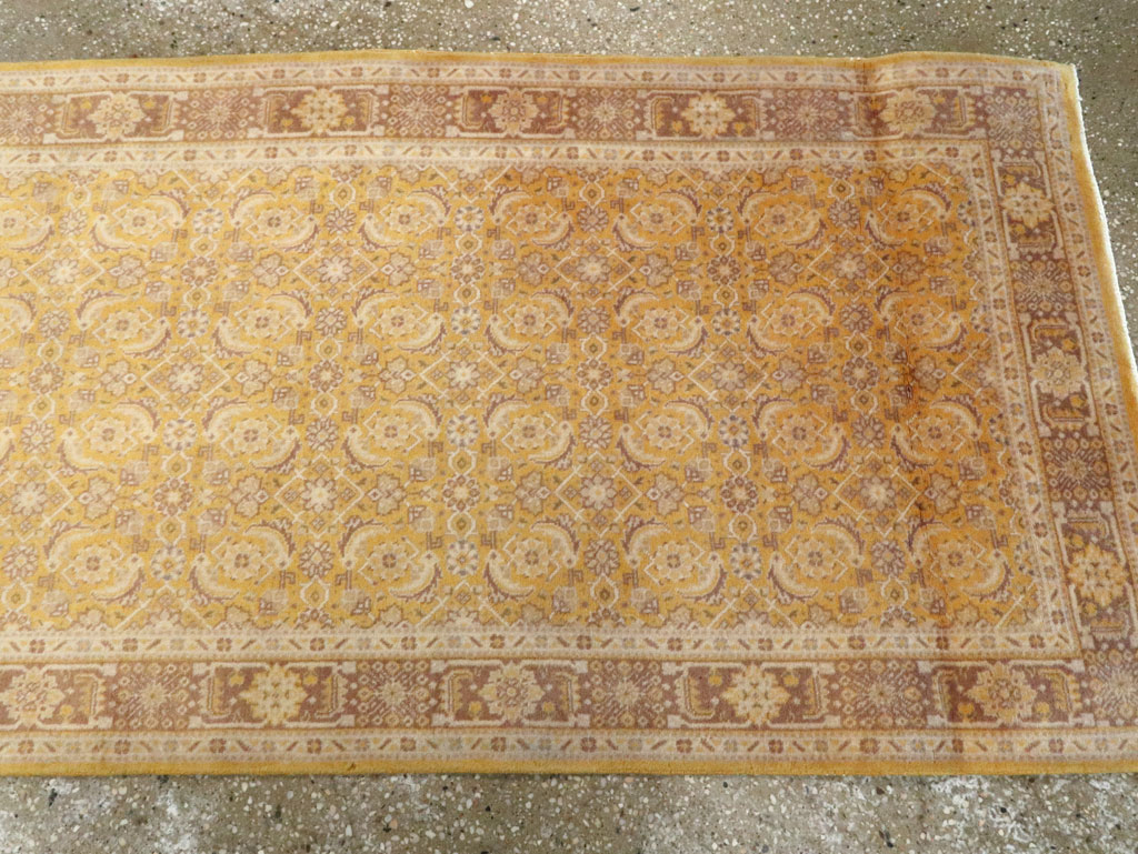 Vintage Persian Tabriz Long Runner, No.13269 - Gsblank