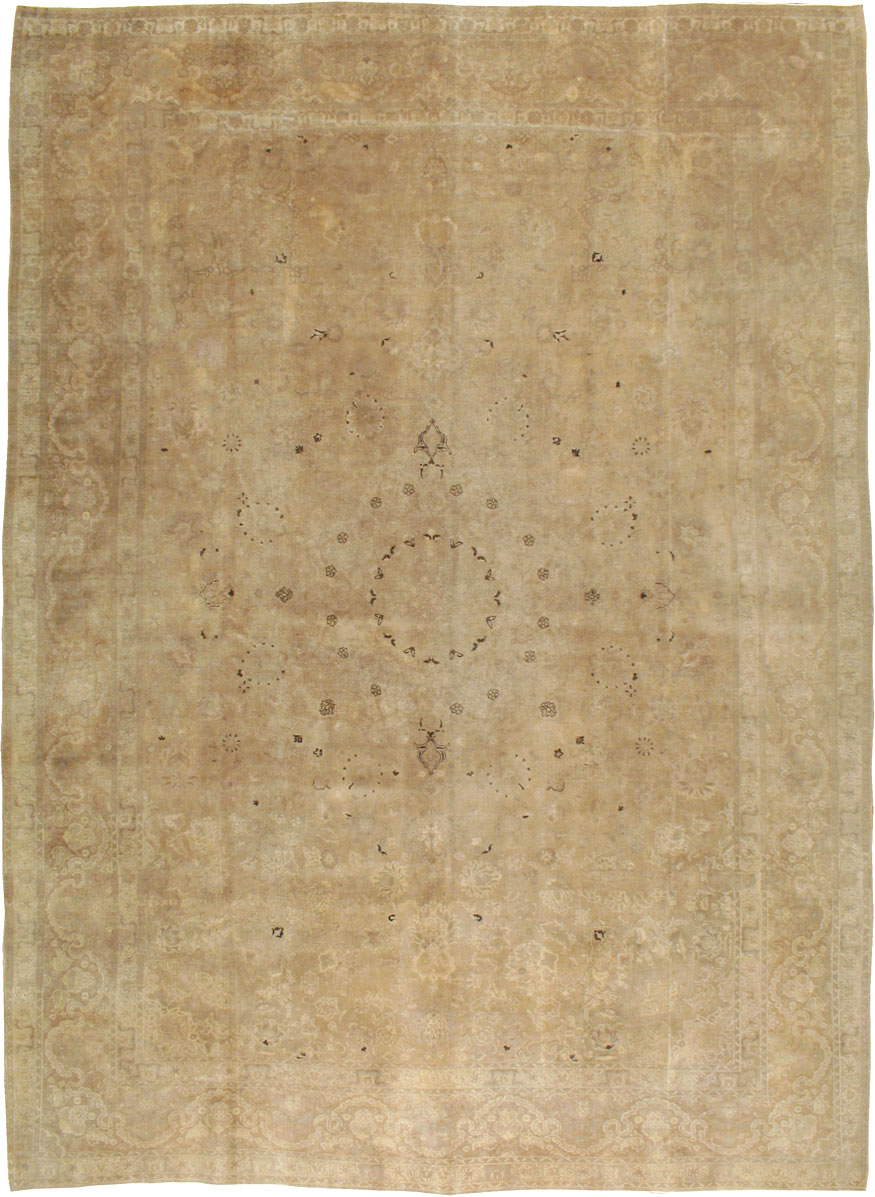 Antique Persian Tabriz Carpet, No.13287 - Gsblank