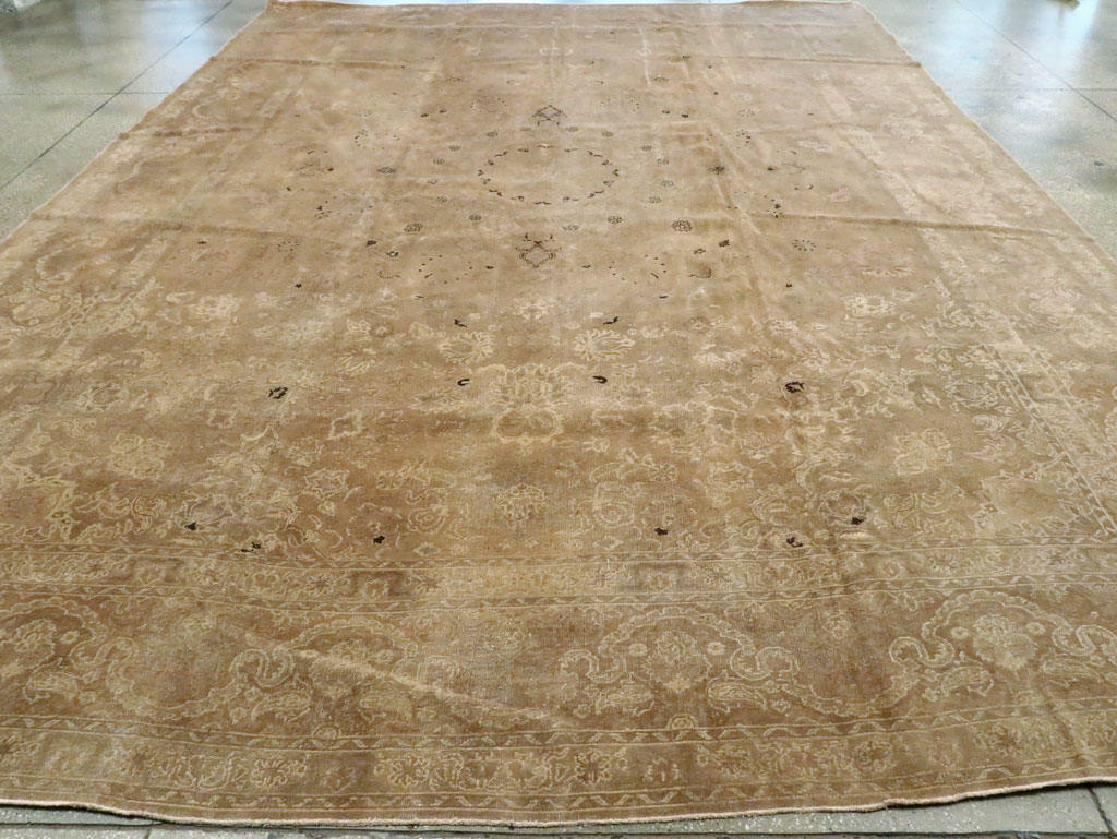 Antique Persian Tabriz Carpet, No.13287 - Gsblank