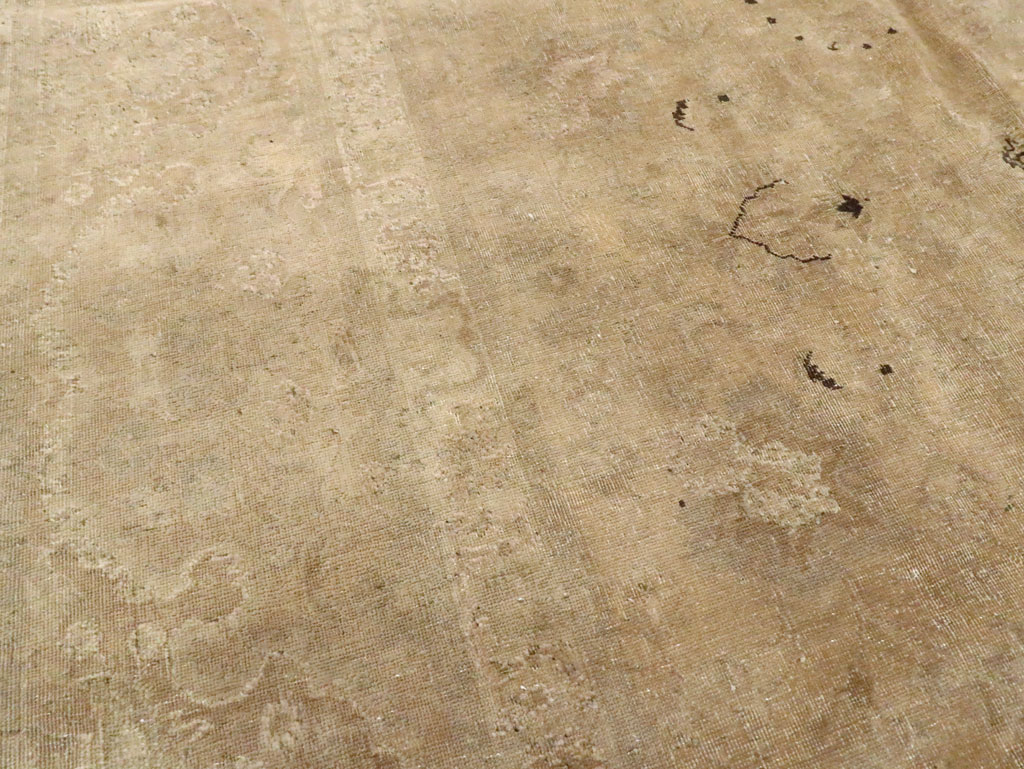 Antique Persian Tabriz Carpet, No.13287 - Gsblank