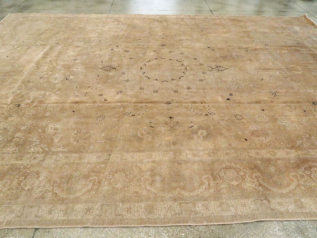 Antique Persian Tabriz Carpet, No.13287 - Gsblank