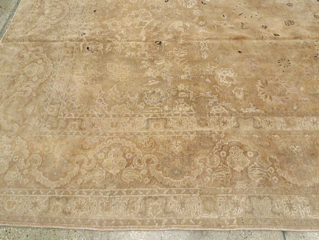 Antique Persian Tabriz Carpet, No.13287 - Gsblank