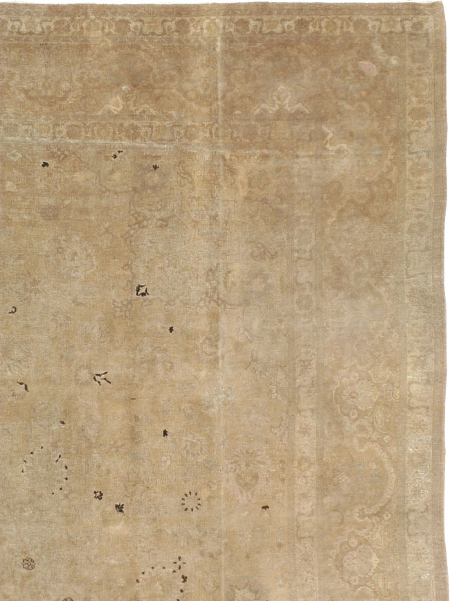 Antique Persian Tabriz Carpet, No.13287 - Gsblank