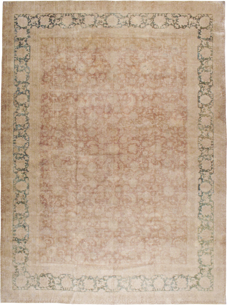 Antique Persian Tabriz Carpet, No.13296 - Gsblank