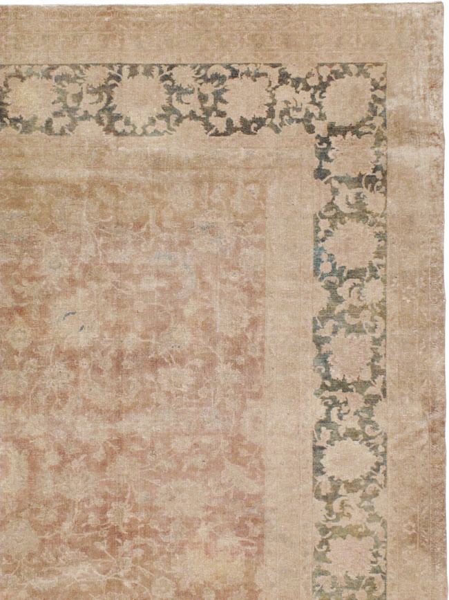 Antique Persian Tabriz Carpet, No.13296 - Gsblank
