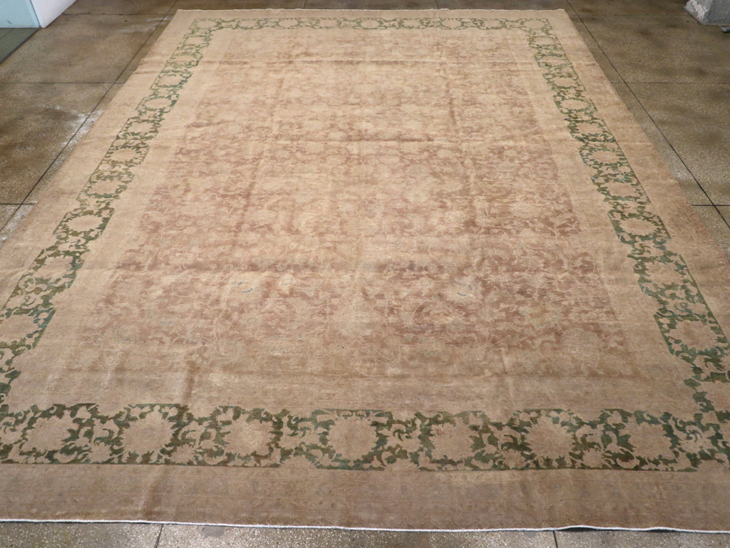 Antique Persian Tabriz Carpet, No.13296 - Gsblank