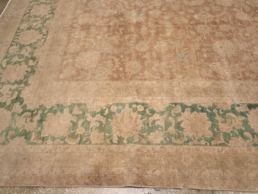 Antique Persian Tabriz Carpet, No.13296 - Gsblank
