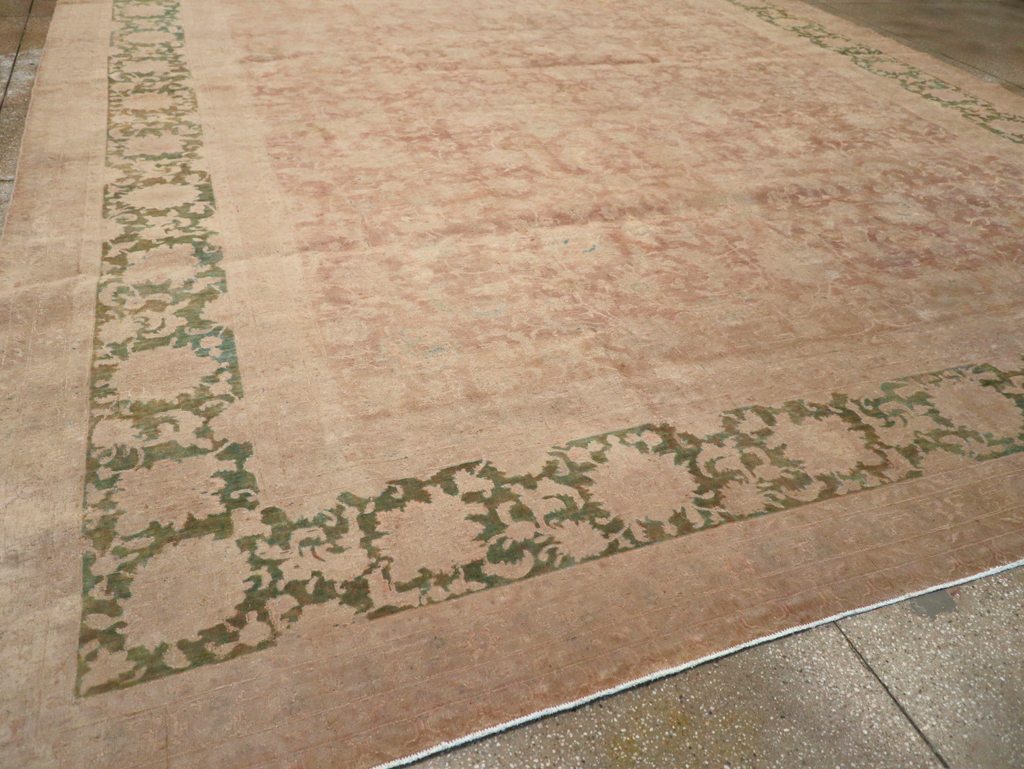 Antique Persian Tabriz Carpet, No.13296 - Gsblank
