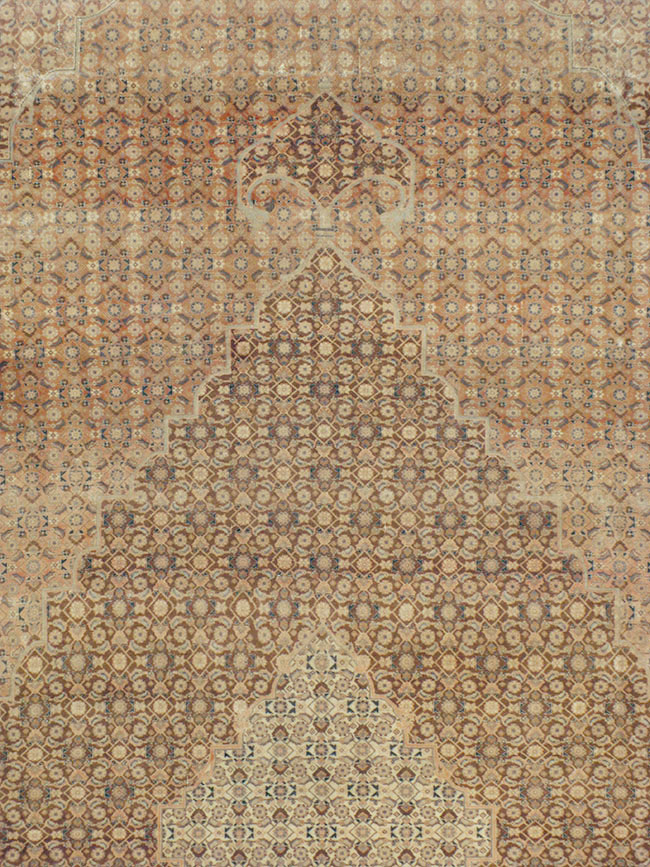 Antique Persian Tabriz Carpet, No.13297 - Gsblank