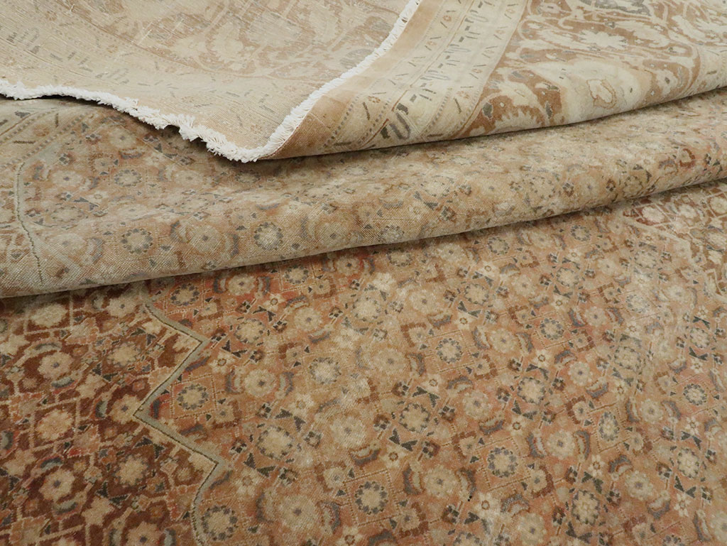 Antique Persian Tabriz Carpet, No.13297 - Gsblank