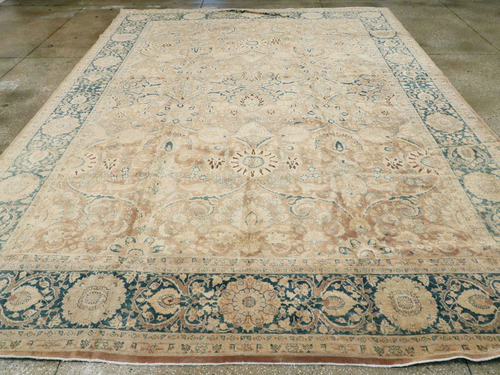 Antique Persian Tabriz Carpet, No.13299 - Gsblank