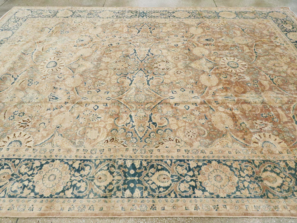 Antique Persian Tabriz Carpet, No.13299 - Gsblank