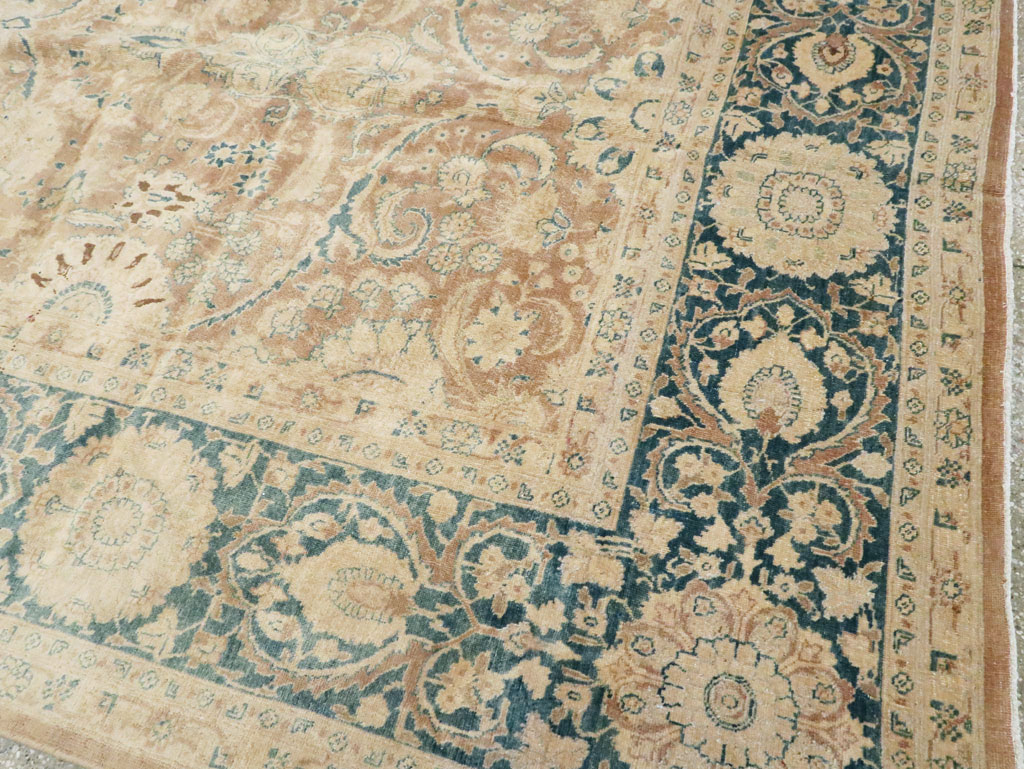 Antique Persian Tabriz Carpet, No.13299 - Gsblank