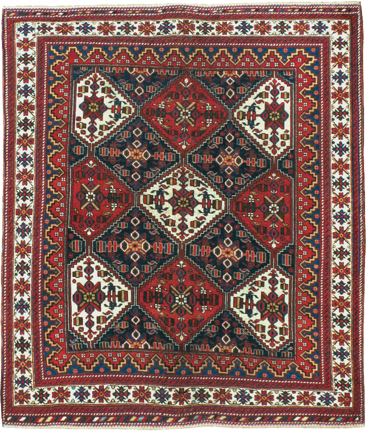 Antique Persian Afshar  Rug, No.13309 - Gsblank