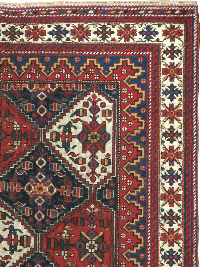 Antique Persian Afshar  Rug, No.13309 - Gsblank