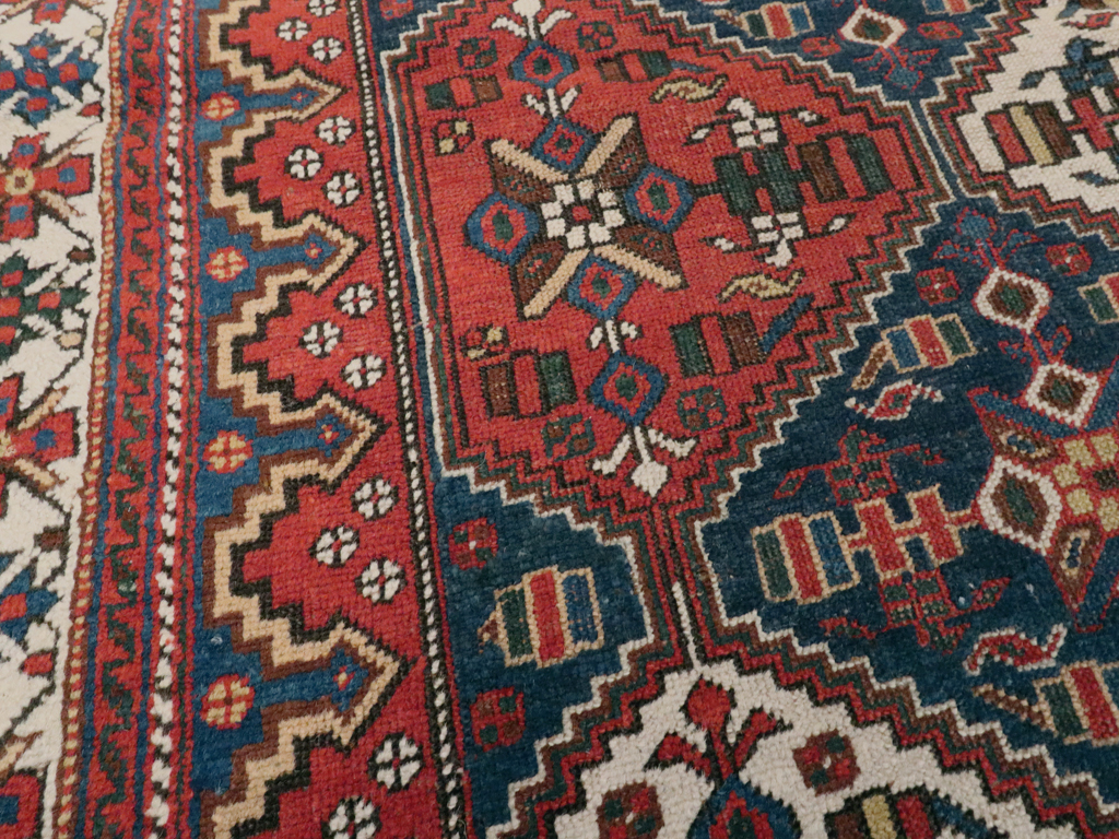 Antique Persian Afshar  Rug, No.13309 - Gsblank