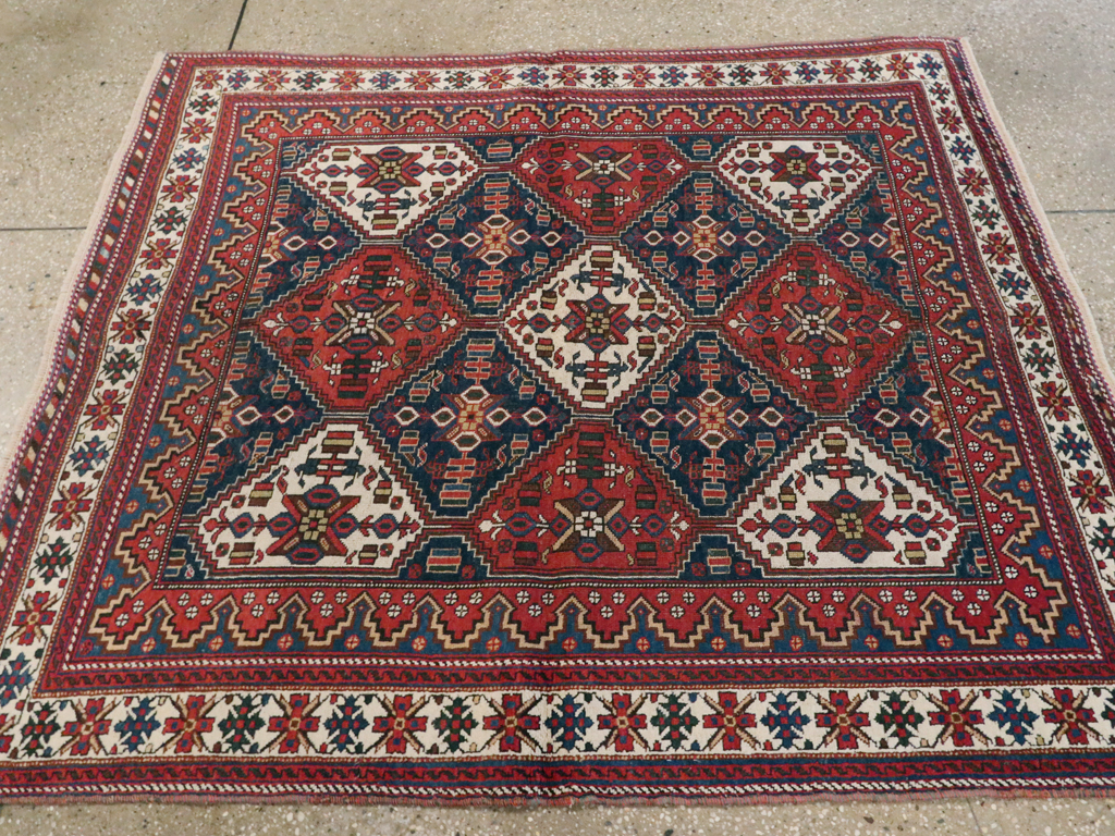 Antique Persian Afshar  Rug, No.13309 - Gsblank