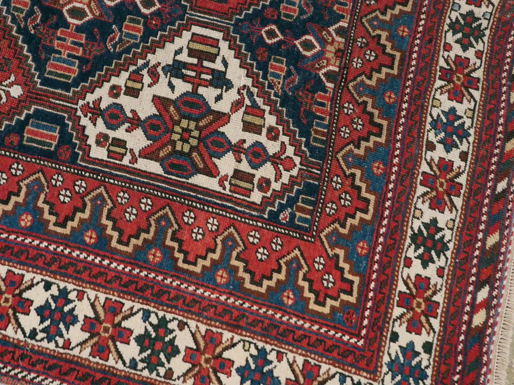 Antique Persian Afshar  Rug, No.13309 - Gsblank