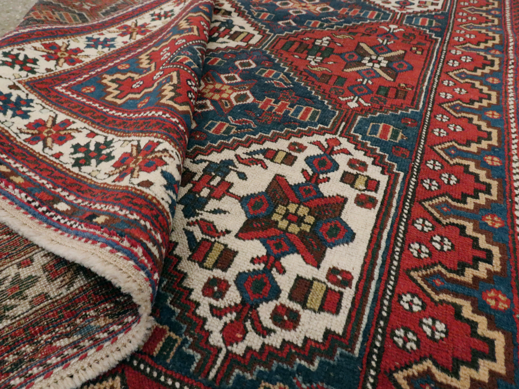Antique Persian Afshar  Rug, No.13309 - Gsblank