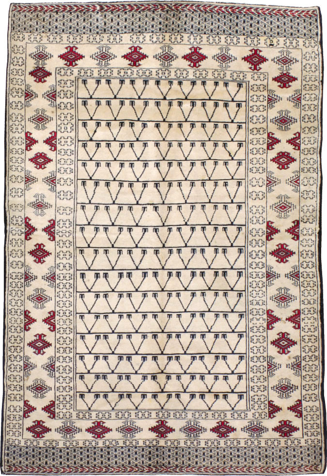 Vintage Persian Baluch Rug, No.13313 - Gsblank