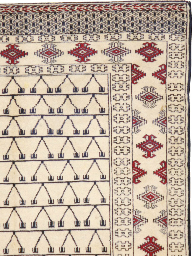 Vintage Persian Baluch Rug, No.13313 - Gsblank
