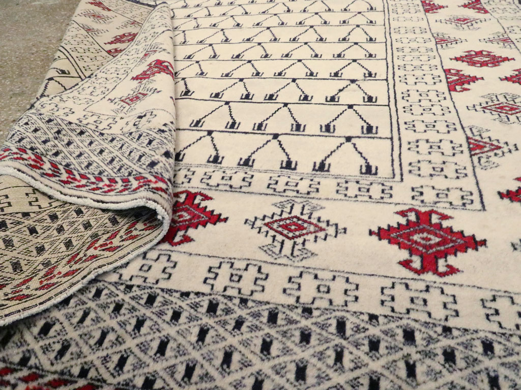 Vintage Persian Baluch Rug, No.13313 - Gsblank