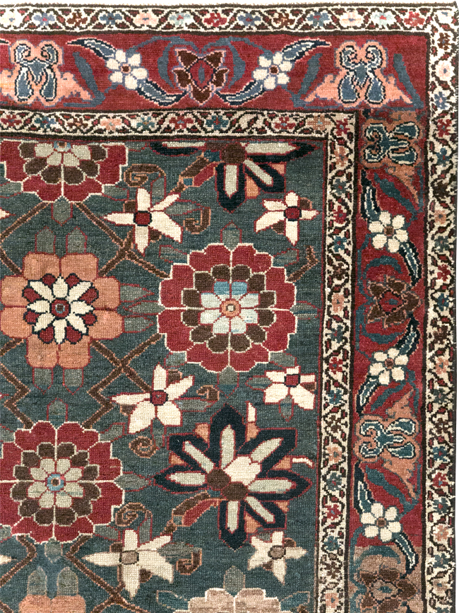 Antique Persian Malayer Rug, No.13314 - Gsblank