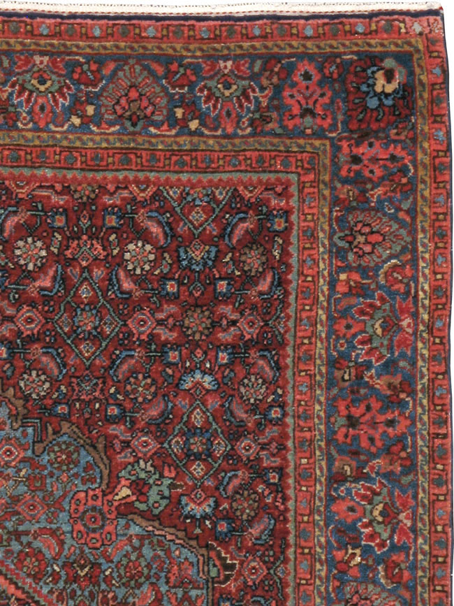 Antique Persian Bidjar Rug, No.13316 - Gsblank