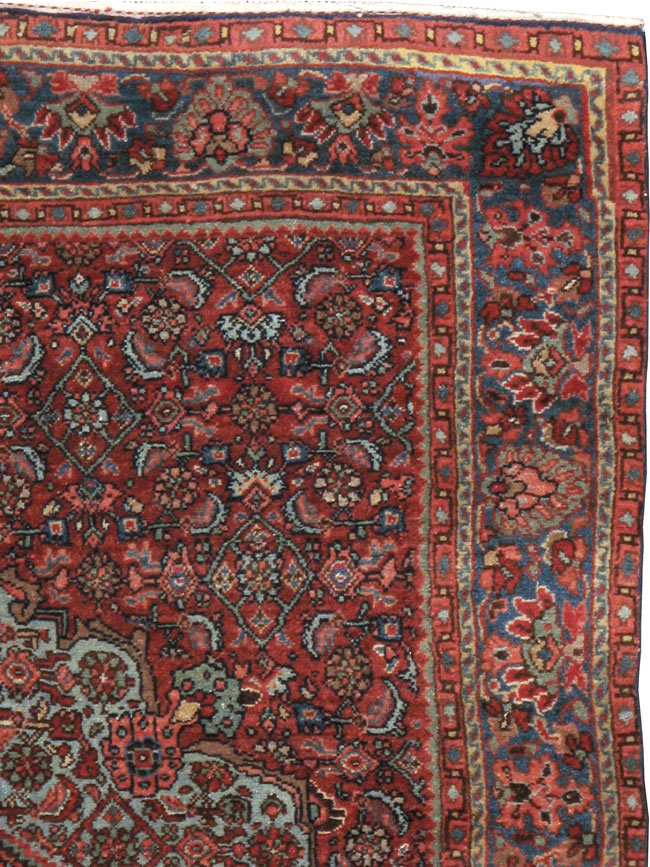Antique Persian Bidjar Rug, No.13316 - Gsblank