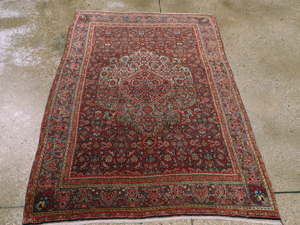 Antique Persian Bidjar Rug, No.13316 - Gsblank