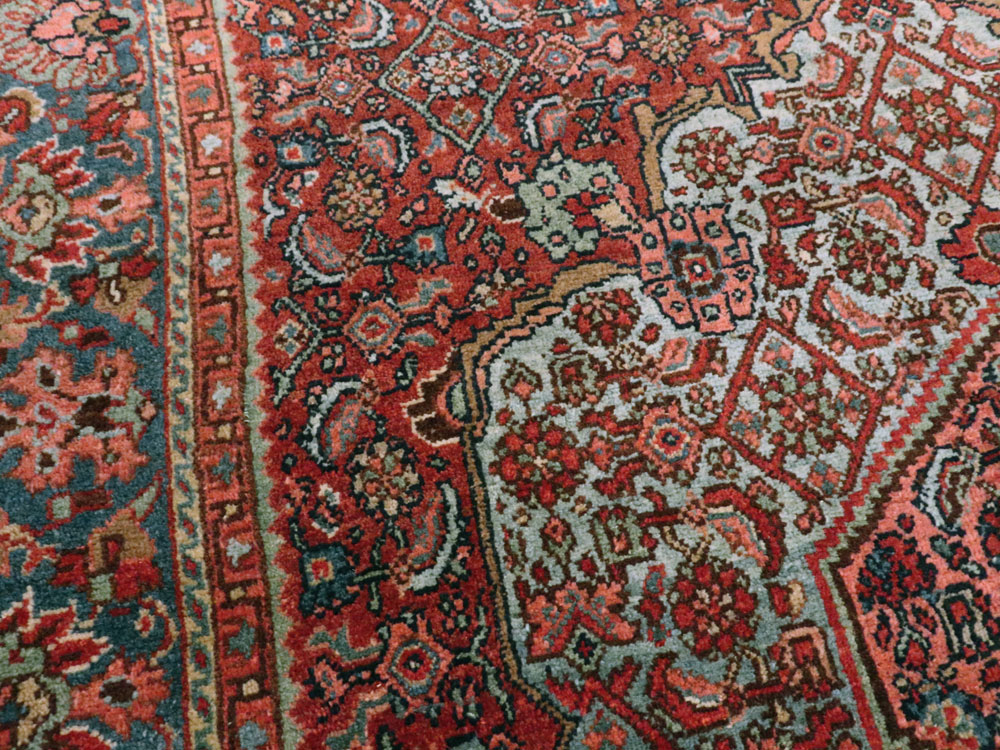 Antique Persian Bidjar Rug, No.13316 - Gsblank