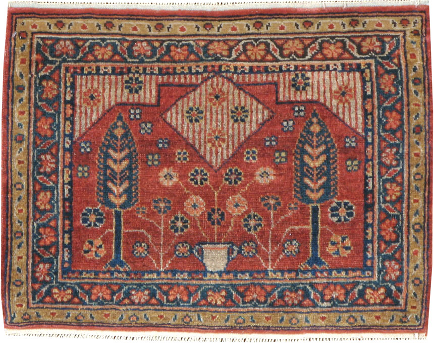 Antique Persian Fereghan Rug, No.13321 - Gsblank