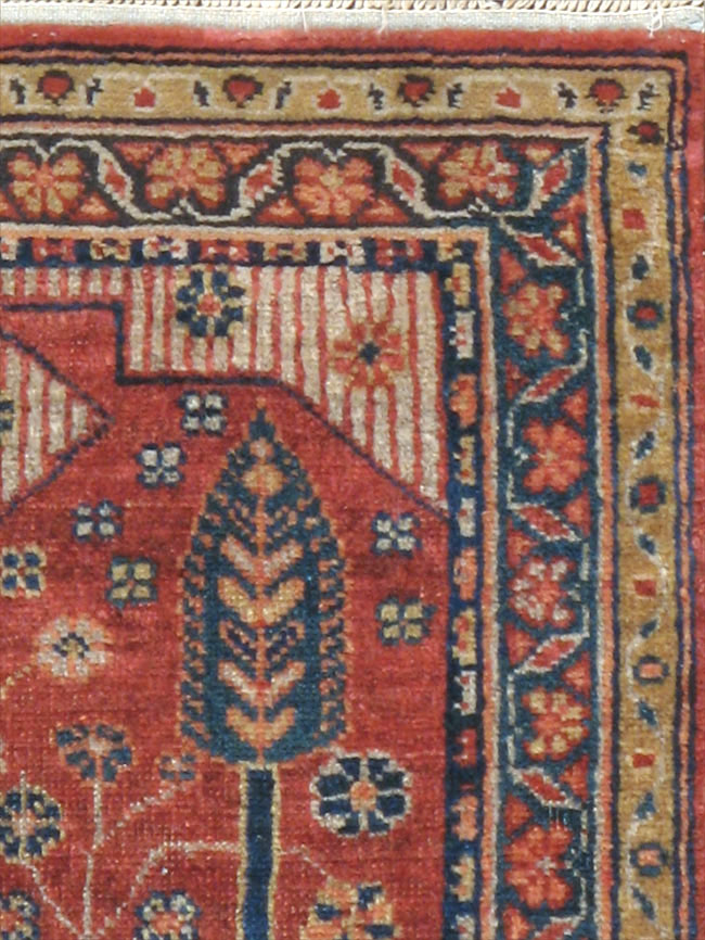 Antique Persian Fereghan Rug, No.13321 - Gsblank