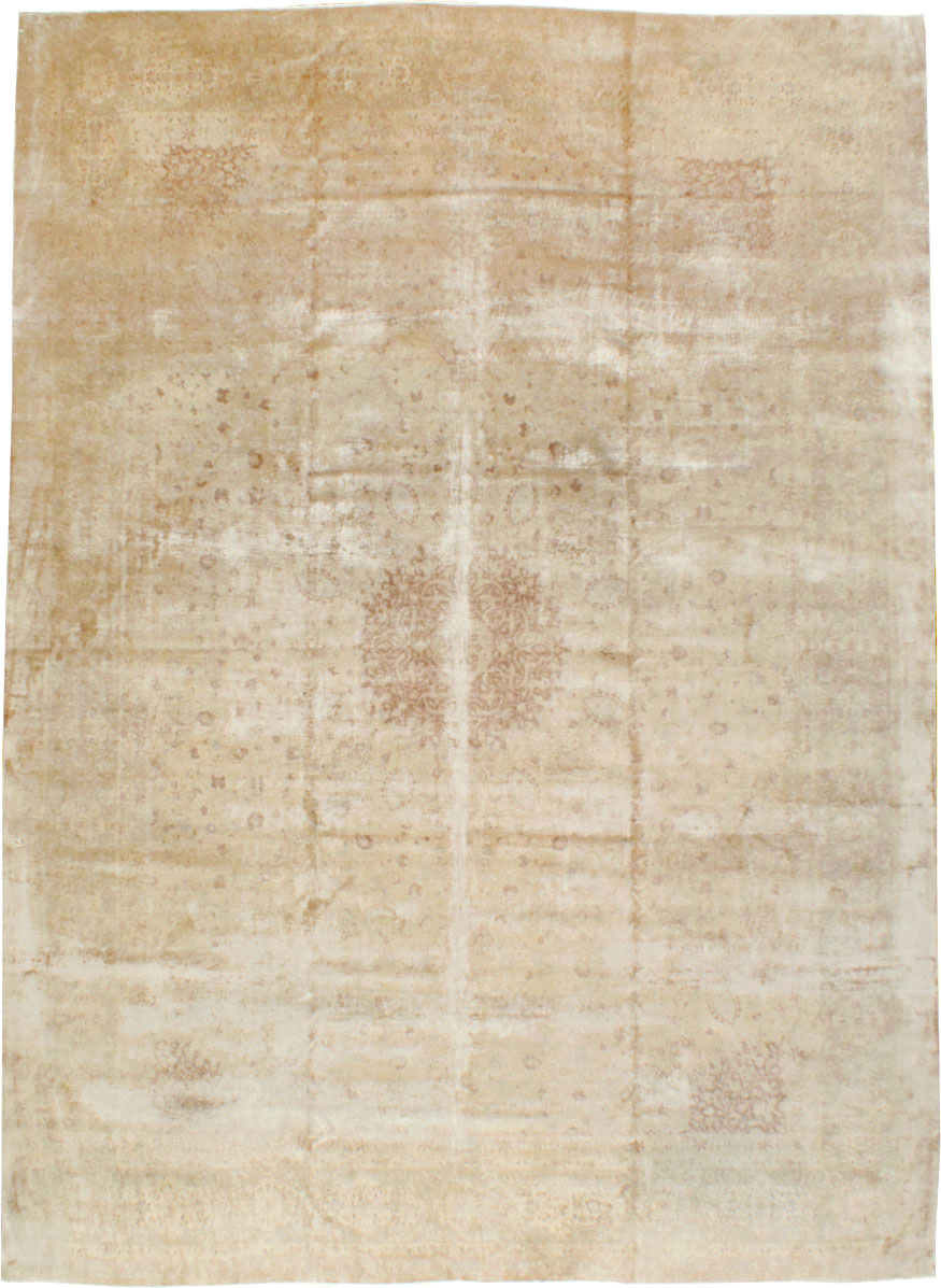 Antique Persian Tabriz Carpet, No.13335 - Gsblank