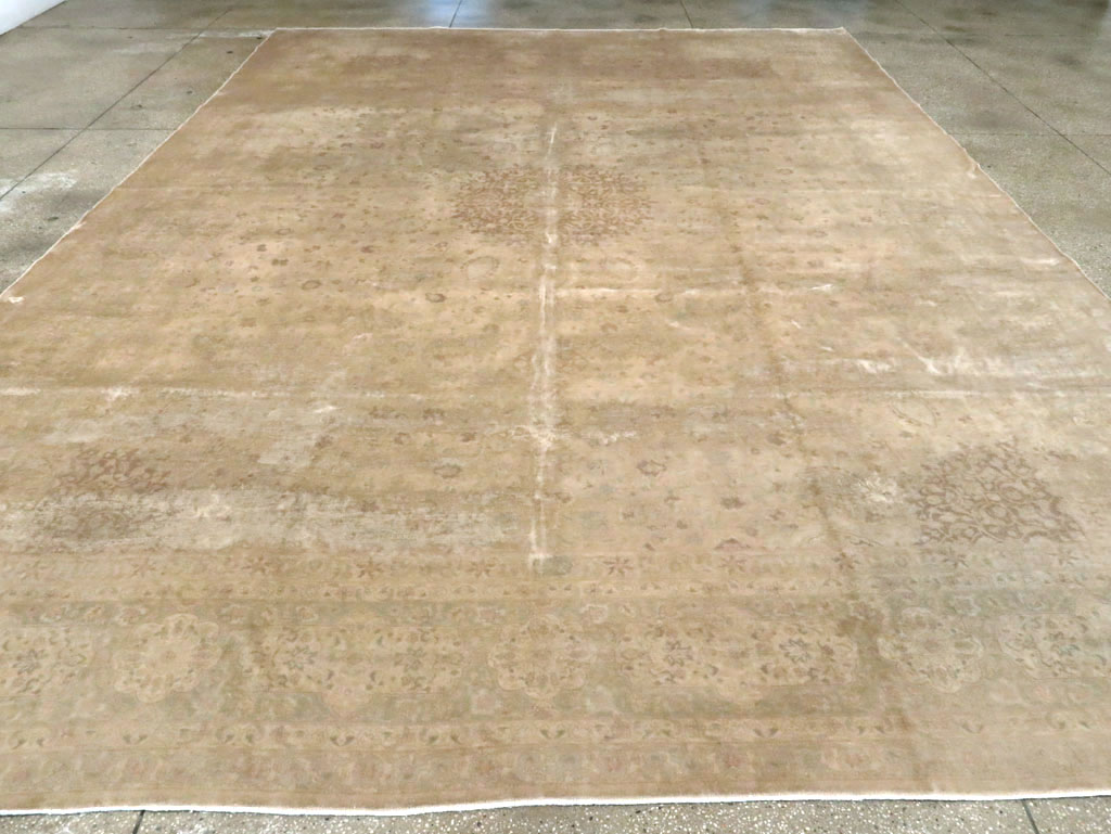 Antique Persian Tabriz Carpet, No.13335 - Gsblank