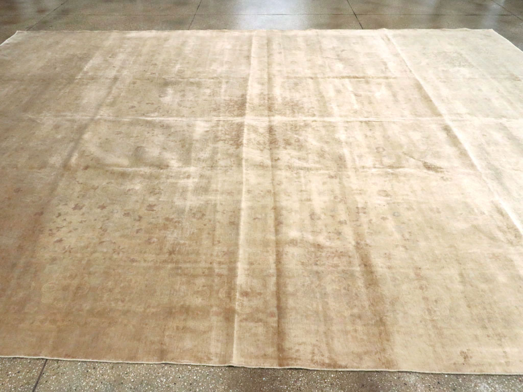 Antique Persian Tabriz Carpet, No.13335 - Gsblank