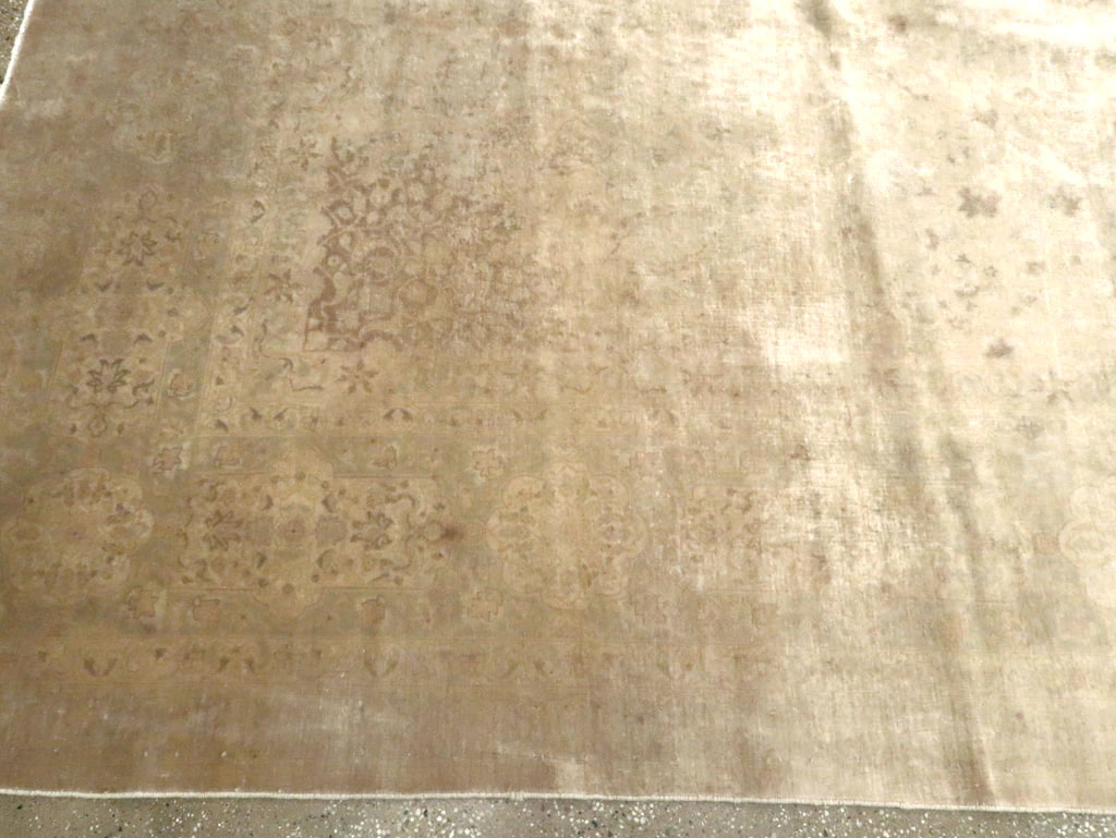 Antique Persian Tabriz Carpet, No.13335 - Gsblank