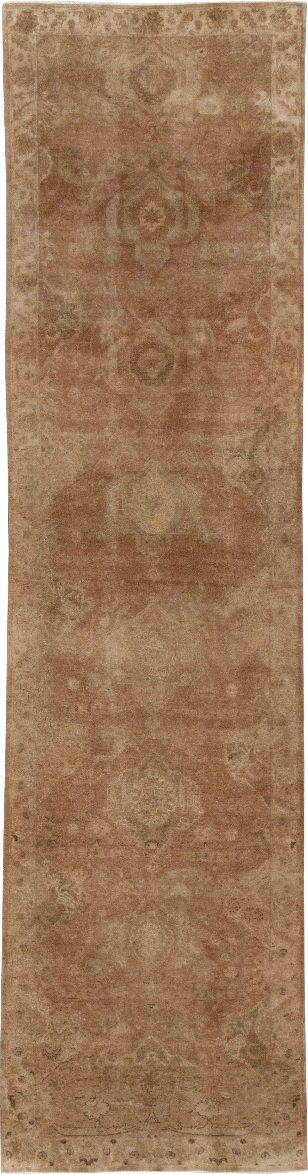 Antique Persian Tabriz Runner, No.13338 - Gsblank