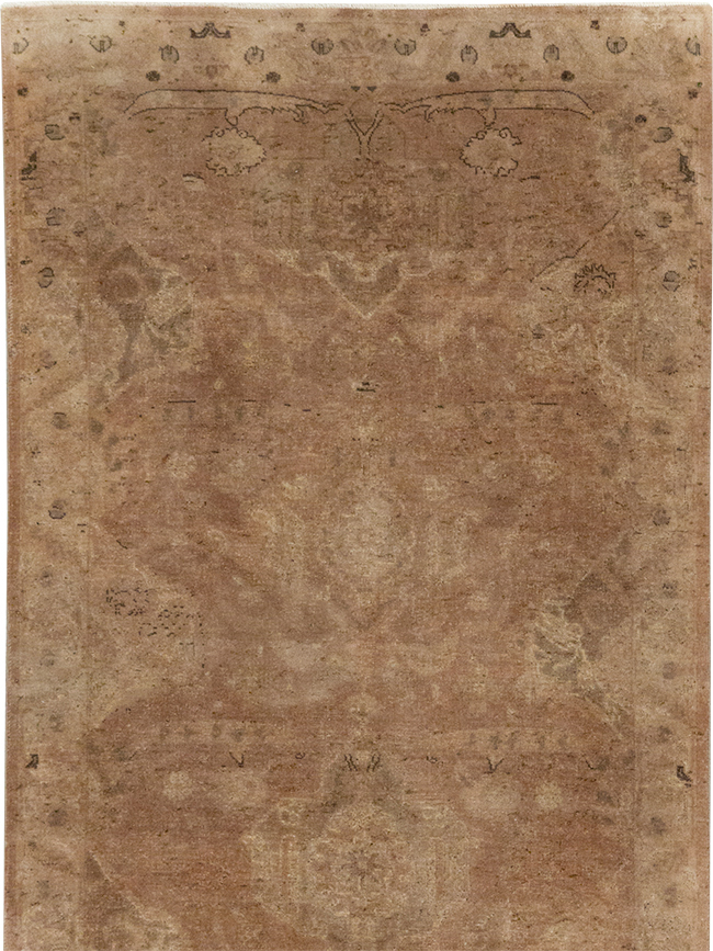 Antique Persian Tabriz Runner, No.13338 - Gsblank