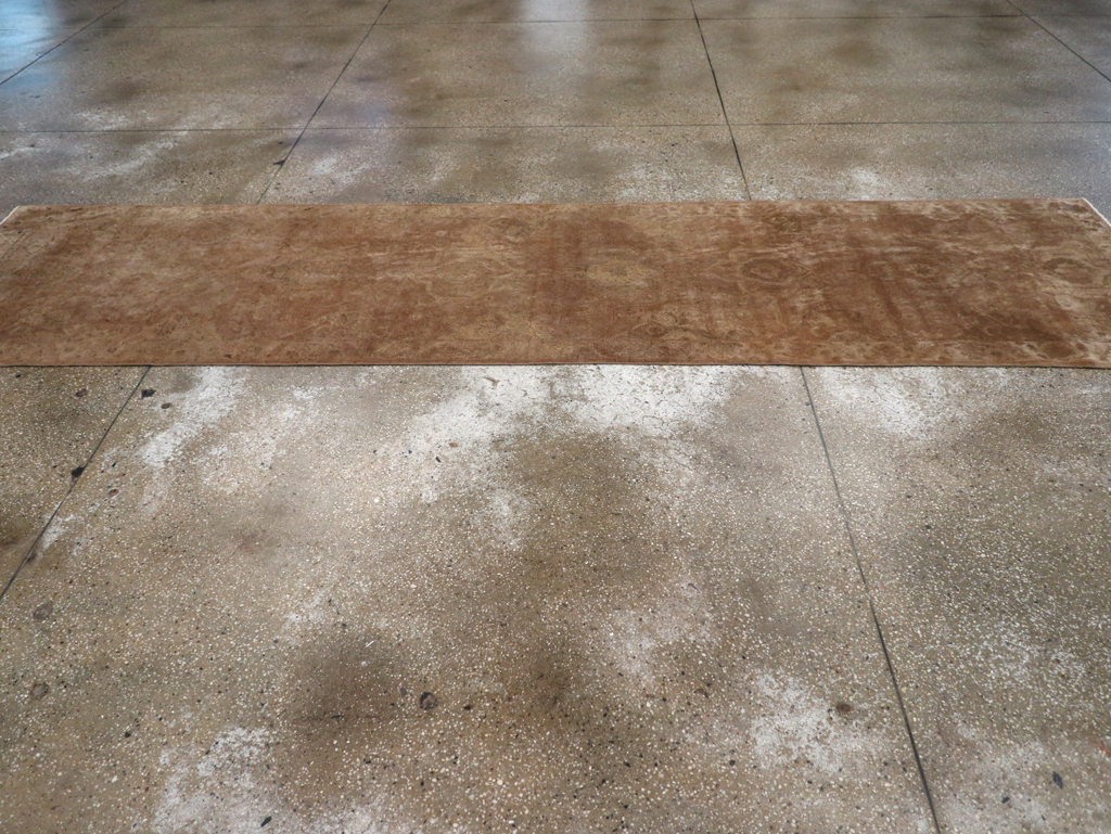 Antique Persian Tabriz Runner, No.13338 - Gsblank