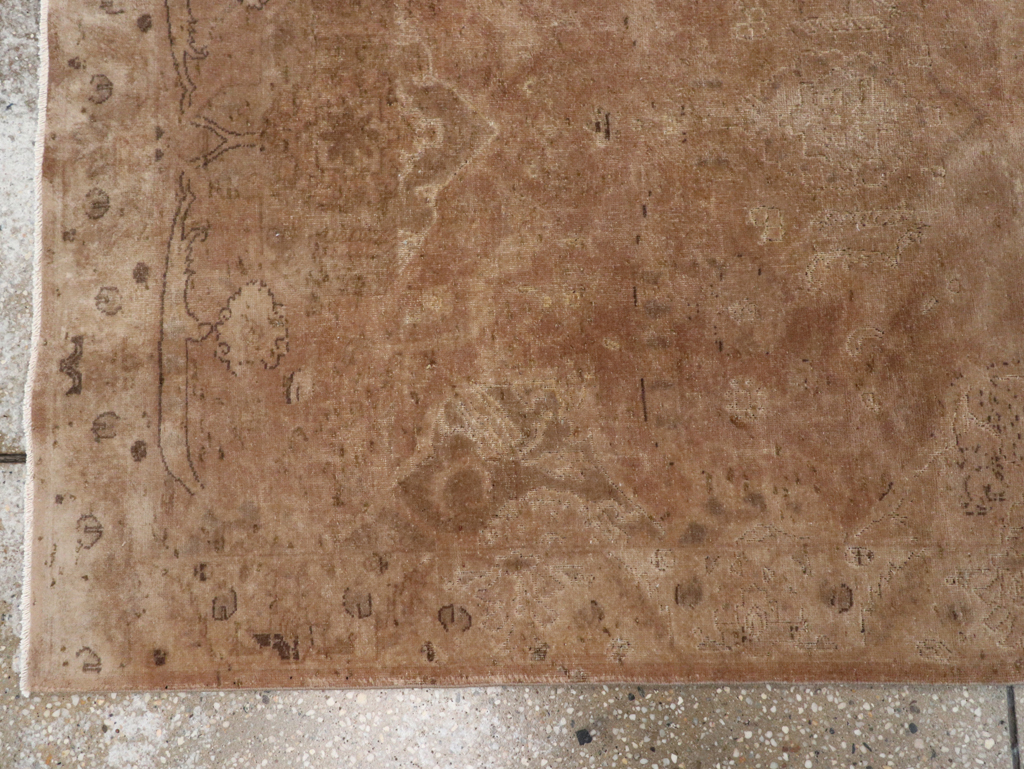 Antique Persian Tabriz Runner, No.13338 - Gsblank