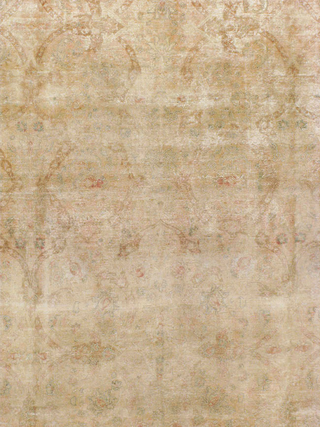 Antique Persian Tabriz Rug, No.13343 - Gsblank