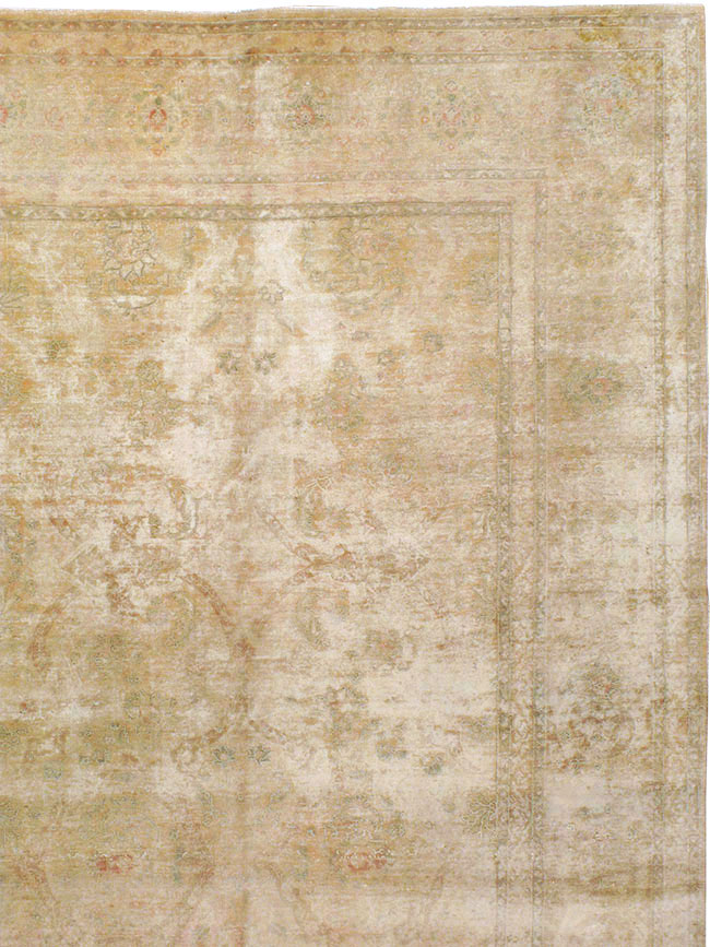 Antique Persian Tabriz Rug, No.13343 - Gsblank