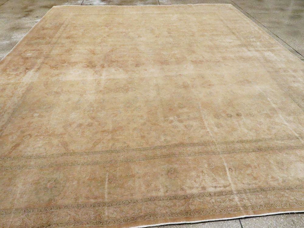 Antique Persian Tabriz Rug, No.13343 - Gsblank