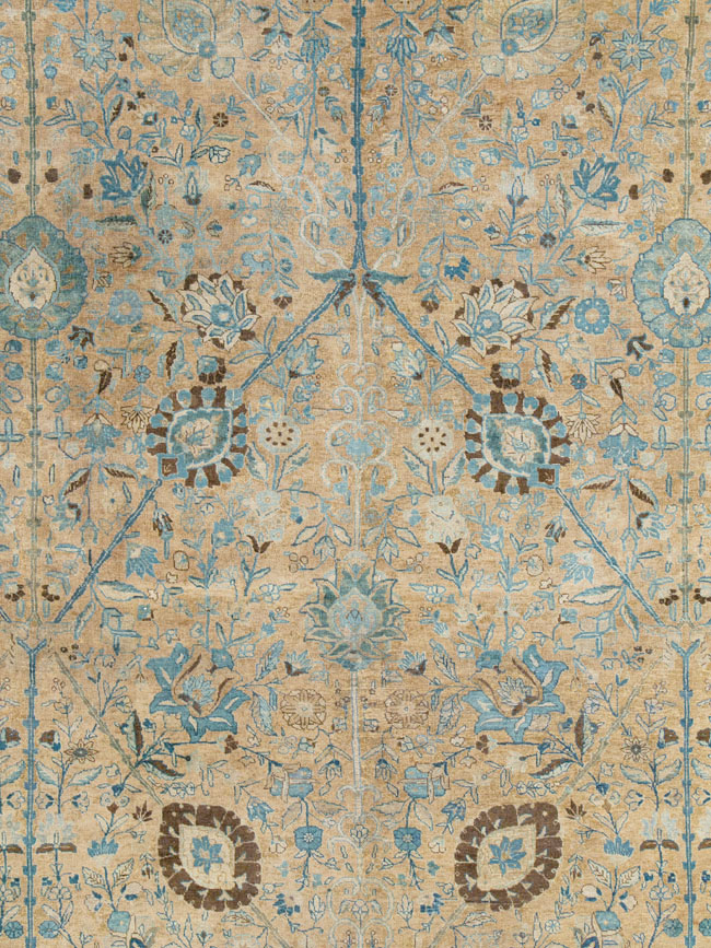 Antique Persian Tabriz Carpet, No.13347 - Gsblank