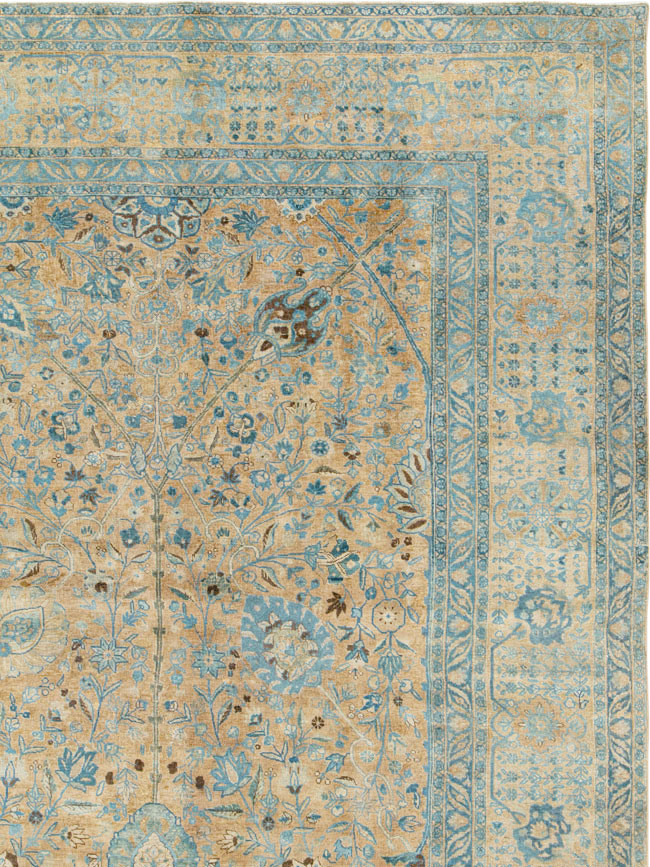 Antique Persian Tabriz Carpet, No.13347 - Gsblank