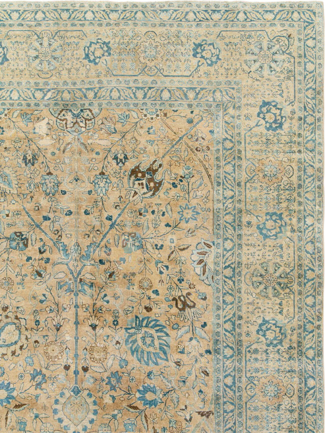 Antique Persian Tabriz Carpet, No.13347 - Gsblank