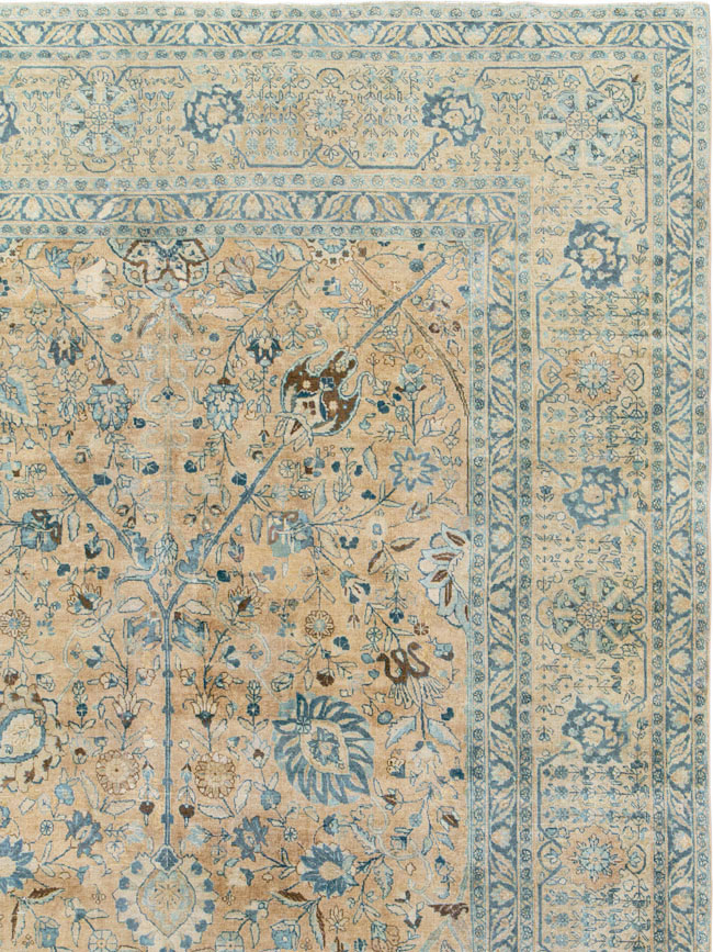 Antique Persian Tabriz Carpet, No.13347 - Gsblank